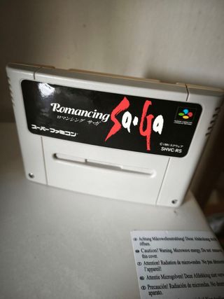 Romancing Saga - Super Famicom Nintendo 