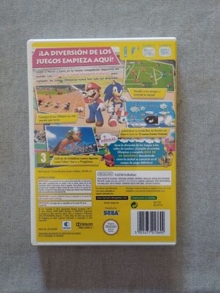 Mario y Sonic Juegos Olímpicos London 2012 (Wii)