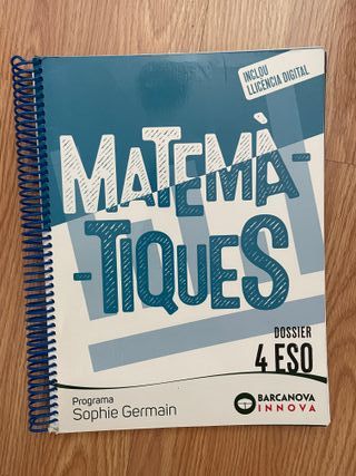 Matematiques 4 ESO (Catala)