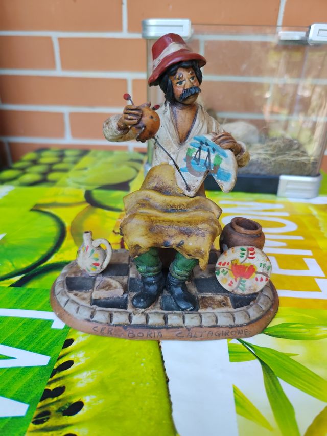 Statuetta Artigiano Caltagirone