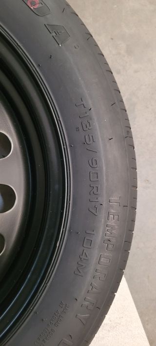 Rueda repuesto - Llanta 17" 135/90R17 para Mazda