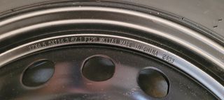 Rueda repuesto - Llanta 17" 135/90R17 para Mazda