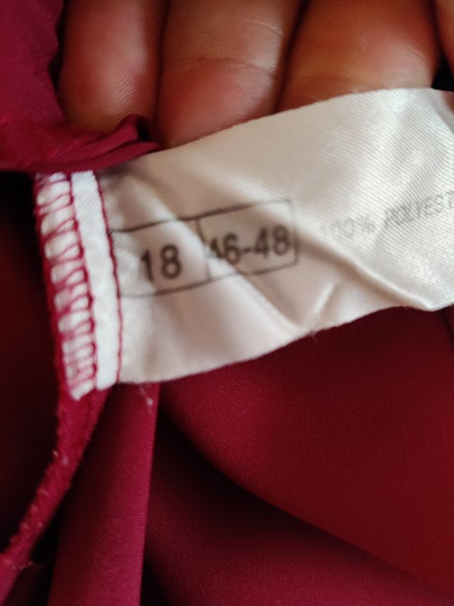 Blusa Bordeaux donna - Tg. L