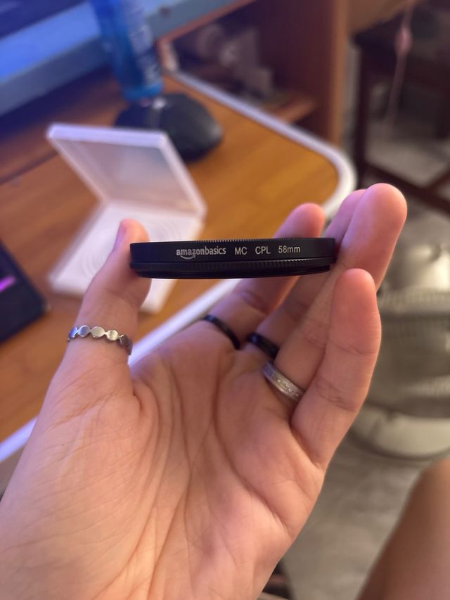Filtro Polarizador AmazonBasics 58mm