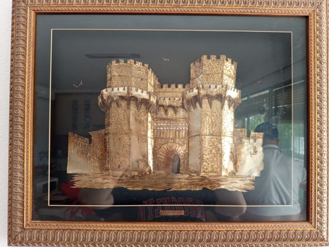 Cuadro Torres Serrano - Estaño dorado