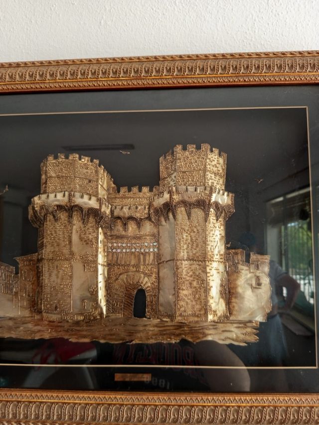 Cuadro Torres Serrano - Estaño dorado