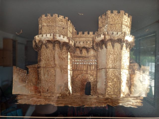 Cuadro Torres Serrano - Estaño dorado