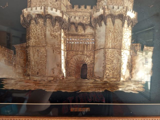 Cuadro Torres Serrano - Estaño dorado