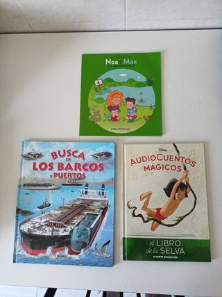 3 libros (Busca en los barcos y puertos y 2 más.