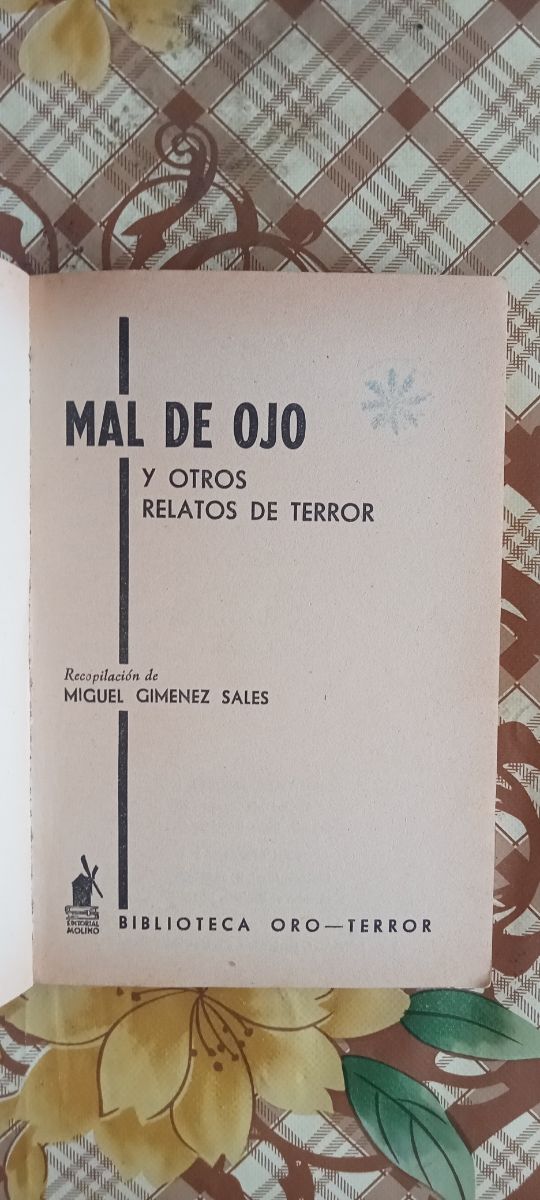 3 bolsilibros de terror y vaqueros 