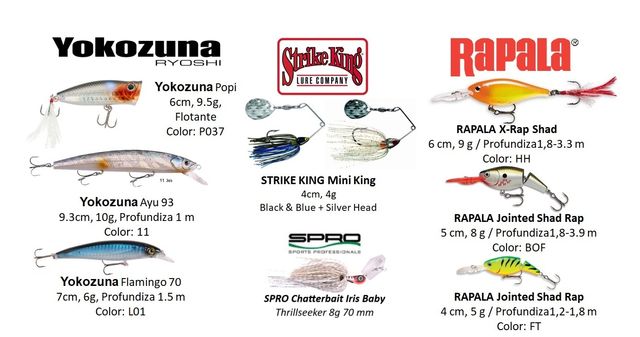 Señuelos Black Bass - Nuevos