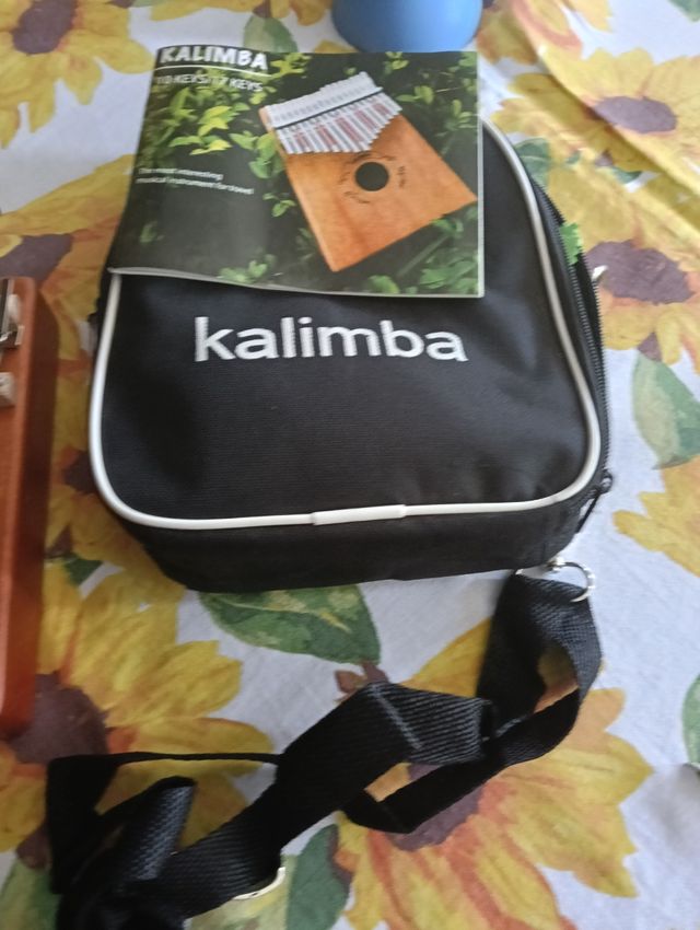 Kalimba in legno - Strumento musicale