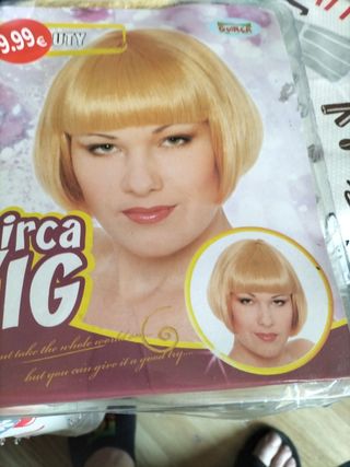 Peluca Guirca rubia - 9,99€
