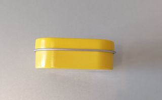 Rara Scatola latta farmaceutica Citrosodina