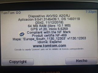 GPS TomTom GO 750