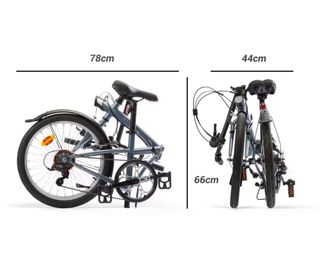 Bicicleta Plegable Btwin