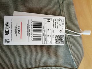 Top Mango - Tirantes Verde Oliva - M