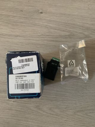 Rele de arranque nuevo para moto