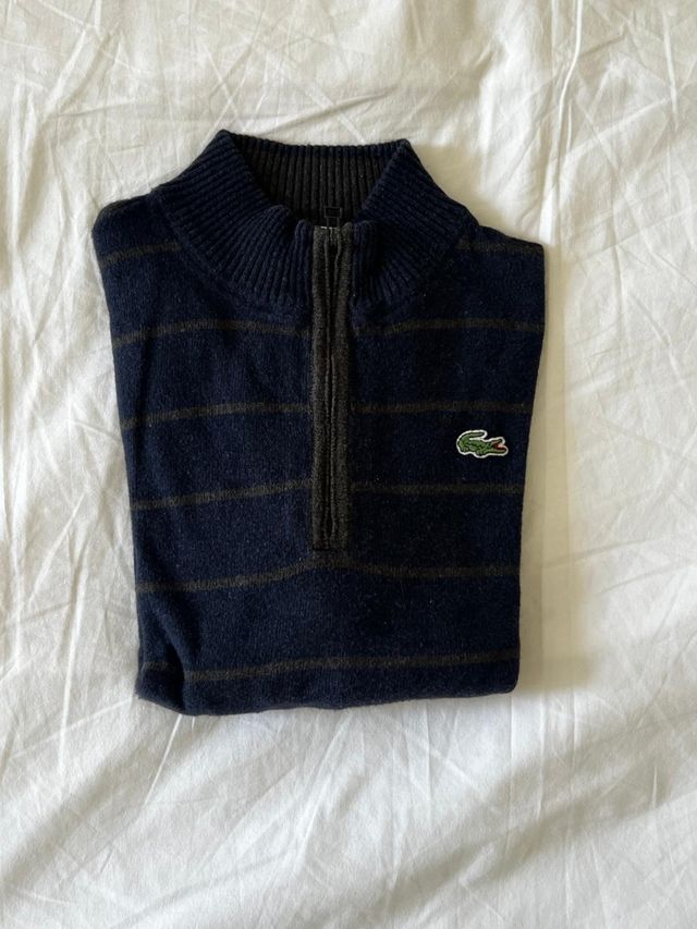 Suéter Lacoste niño rayas