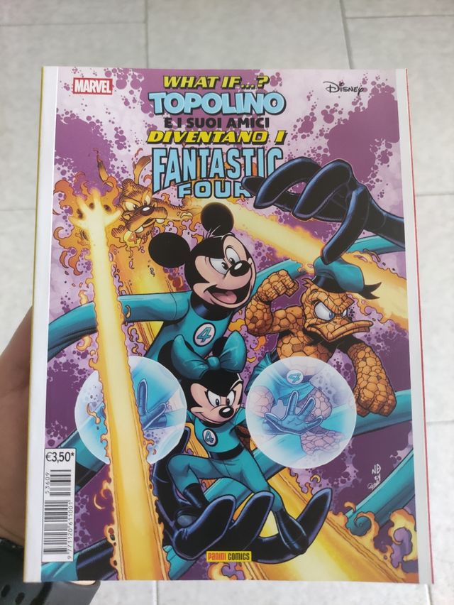 Topolino 3609 what if fantastici quattro