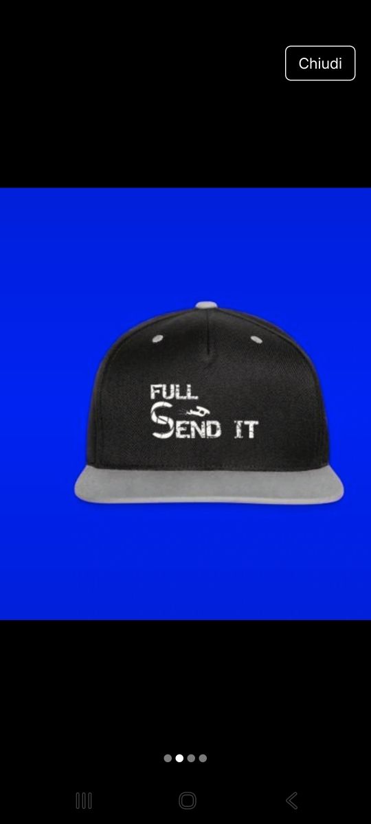 Cappellino Full Send It Kitesurf