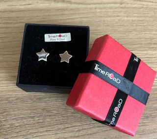 Pendientes plata TimeRoad