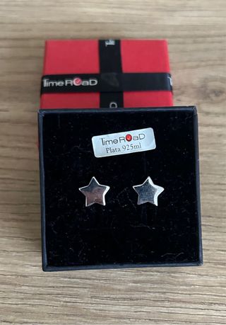 Pendientes plata TimeRoad