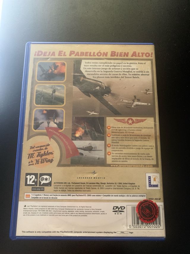 Secret Weapons Over Normandy PS2