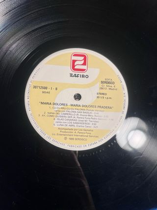 LP Vinilo María Dolores - 2 Discos