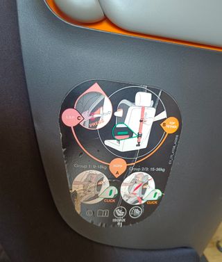 Silla de coche niño GB Everna-Fix