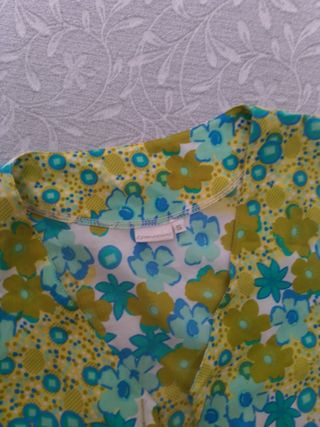 Vestido vintage floral