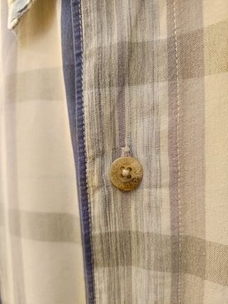 Camisa Columbia cuadros vintage oversize