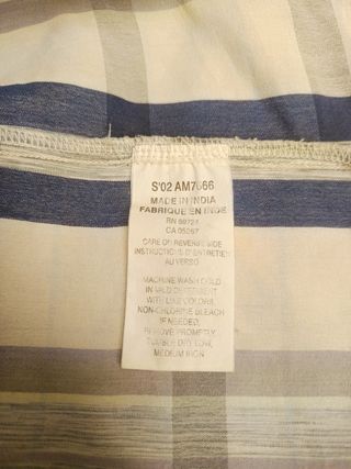 Camisa Columbia cuadros vintage oversize