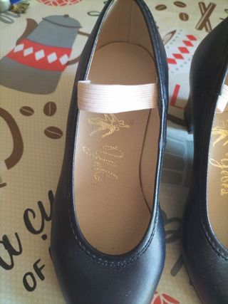 Zapatos Baile Flamenco- Negros talla 25