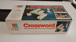 JUEGO DE DADOS CROSSWORD DE 1978, MILTON BRADLEY
