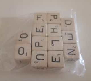 JUEGO DE DADOS CROSSWORD DE 1978, MILTON BRADLEY