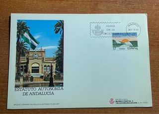 6 Sobres 1º Día - Estatutos Autonomía