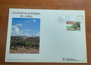 6 Sobres 1º Día - Estatutos Autonomía