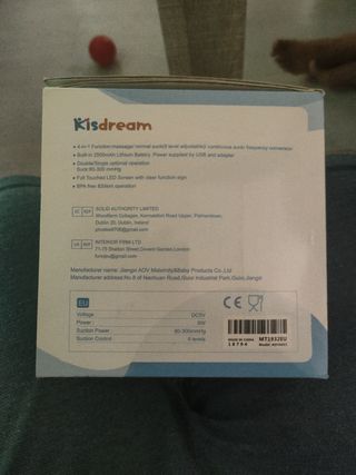 Saca leches eléctrico Kisdream doble