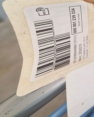 Bicicleta paseo clásica azul