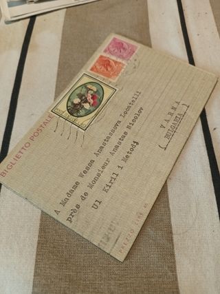 Biglietto Postale Italia 1900