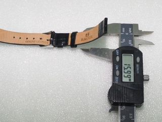 Correa reloj RACER piel negra 13mm