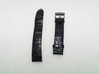 Correa reloj RACER piel negra 13mm