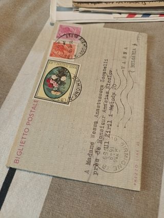 Biglietto Postale vintage