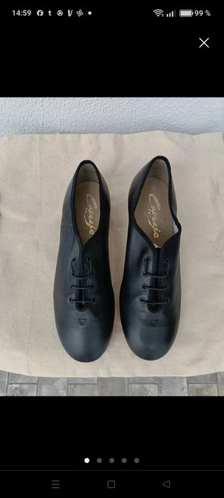 Zapatos baile Capezio negros