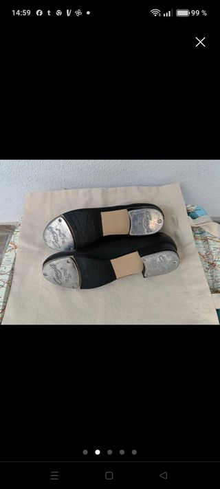 Zapatos baile Capezio negros