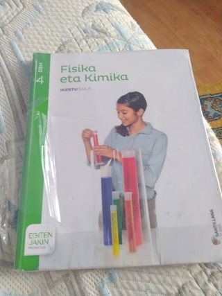 FISIKA ETA KIMIKA IKERTU SAILA 4 DBH EGITEN JAKIN