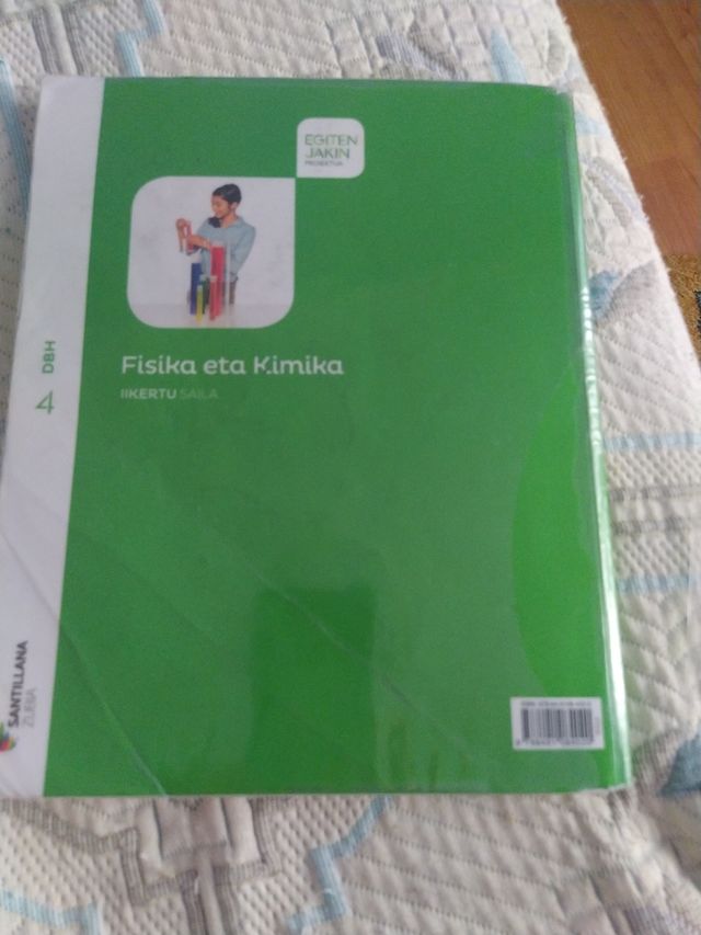 FISIKA ETA KIMIKA IKERTU SAILA 4 DBH EGITEN JAKIN