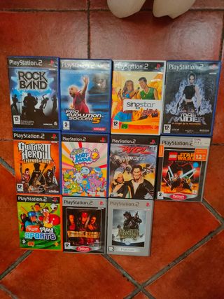 11 Juegos PS2 Variados