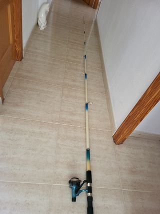Caña de pescar telescópica